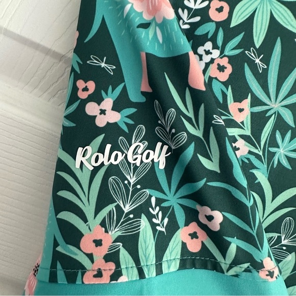 Size S Rolo Golf Men's Elephant in the Room Short Sleeve Golf Polo - Picture 6 of 6